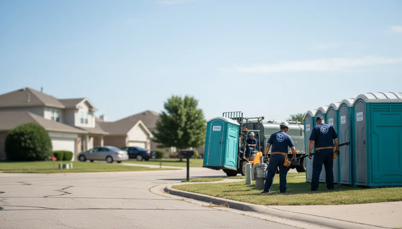 Porta Potty Rental in Barry, TX near me